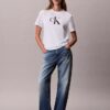 Tricou clasic cu imprimeu Script Monologo Tricou clasic cu imprimeu Script Monologo