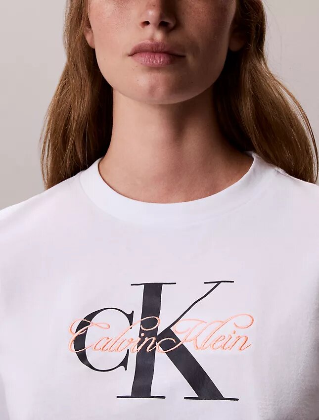 Tricou clasic cu imprimeu Script Monologo Tricou clasic cu imprimeu Script Monologo