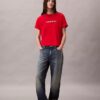 Tricou clasic cu logo brodat