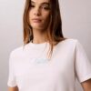 Tricou clasic cu logo Calvin Script