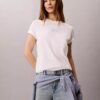 Tricou clasic cu logo Calvin Script