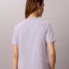 Tricou clasic cu logo Calvin Script