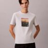 Tricou clasic cu logo „City Sunset” Tricou clasic cu logo „City Sunset”