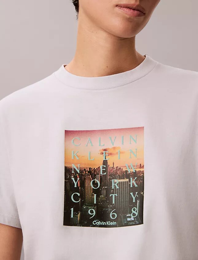 Tricou clasic cu logo „City Sunset” Tricou clasic cu logo „City Sunset”