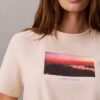 Tricou clasic cu logo City Sunset