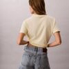 Tricou clasic cu logo din fetru Tricou clasic cu logo din fetru
