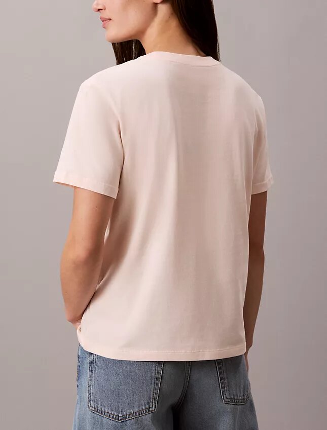 Tricou clasic cu logo din fetru Tricou clasic cu logo din fetru
