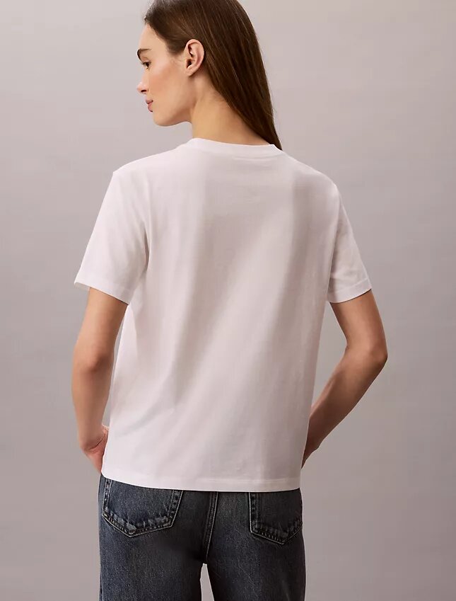 Tricou clasic cu logo din fetru Tricou clasic cu logo din fetru