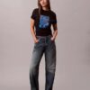 Tricou clasic cu logo floral Tricou clasic cu logo floral