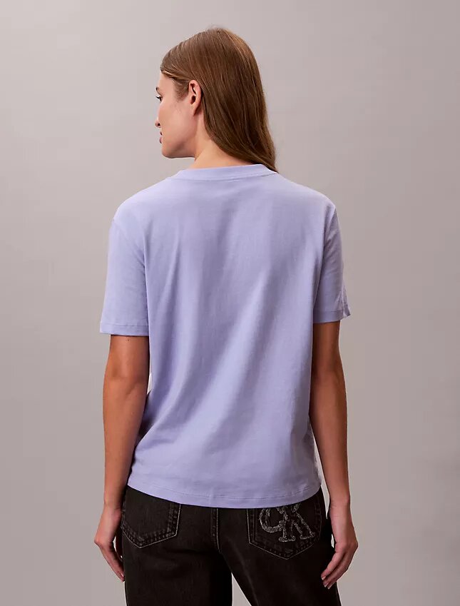 Tricou clasic cu logo floral Tricou clasic cu logo floral