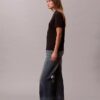 Tricou clasic cu logo floral Tricou clasic cu logo floral