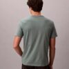 Tricou clasic cu logo grafic în umbră