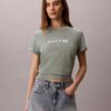 Tricou clasic cu logo grafic îndrăzneț Tricou clasic cu logo grafic îndrăzneț