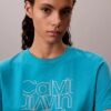 Tricou clasic cu logo grafic strălucitor