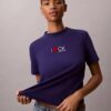 Tricou clasic cu logo inimă Tricou clasic cu logo inimă