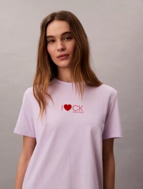 Tricou clasic cu logo inimă
