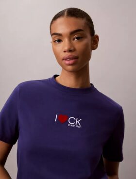 Tricou clasic cu logo inimă