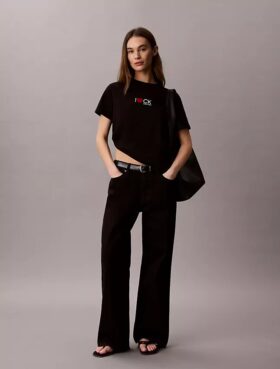 Tricou clasic cu logo inimă