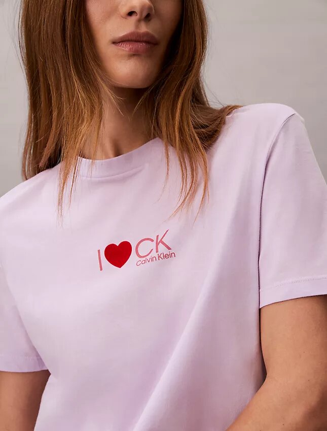 Tricou clasic cu logo inimă Tricou clasic cu logo inimă