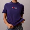 Tricou clasic cu logo inimă Tricou clasic cu logo inimă