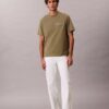 Tricou clasic cu logo mic imprimat