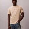 Tricou clasic cu logo în relief