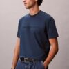 Tricou clasic cu logo în relief