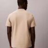 Tricou clasic cu logo în relief