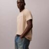 Tricou clasic cu logo în relief