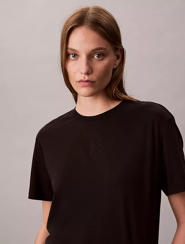 Tricou clasic cu logo Supima Cotton Tricou clasic cu logo Supima Cotton