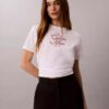 Tricou clasic cu logo tip scris