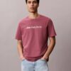 Tricou clasic cu logo tipărit cu litere mici