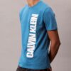 Tricou clasic cu logo vertical
