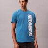 Tricou clasic cu logo vertical
