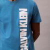 Tricou clasic cu logo vertical