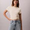 Tricou clasic cu Monogram decolorată pe toată suprafața Tricou clasic cu Monogram decolorată pe toată suprafața