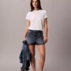 Tricou clasic cu Monogram decolorată pe toată suprafața Tricou clasic cu Monogram decolorată pe toată suprafața