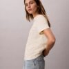 Tricou clasic cu Monogram decolorată pe toată suprafața Tricou clasic cu Monogram decolorată pe toată suprafața