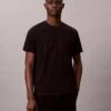 Tricou clasic cu Monogram în relief