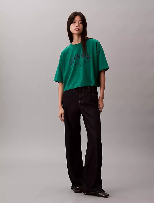 Tricou clasic Heritage cu croială dreptă Tricou clasic Heritage cu croială dreptă