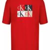 Tricou clasic pentru băieți cu imprimeu Monogram și blocuri de culoare