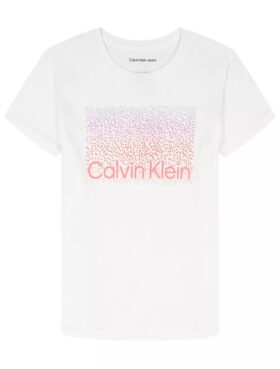 Tricou clasic pentru fete cu logo Ombre