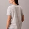 Tricou cu dungi și logo Ck Tricou cu dungi și logo Ck