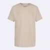 Tricou cu guler în V și Monogram pentru băieți Tricou cu guler în V și Monogram pentru băieți