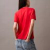 Tricou cu guler înalt din tricot fin Tricou cu guler înalt din tricot fin