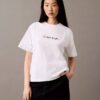Tricou cu guler rotund, croială dreaptă și logo standard Tricou cu guler rotund, croială dreaptă și logo standard