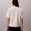 Tricou cu guler rotund, croială dreaptă și logo standard Tricou cu guler rotund, croială dreaptă și logo standard