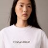 Tricou cu guler rotund, croială dreaptă și logo standard Tricou cu guler rotund, croială dreaptă și logo standard