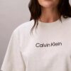 Tricou cu guler rotund, croială dreaptă și logo standard Tricou cu guler rotund, croială dreaptă și logo standard