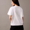 Tricou cu guler rotund, croială dreaptă și logo standard Tricou cu guler rotund, croială dreaptă și logo standard